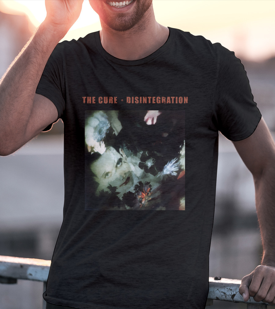 The Cure Disintegration Album Cover T-Shirt