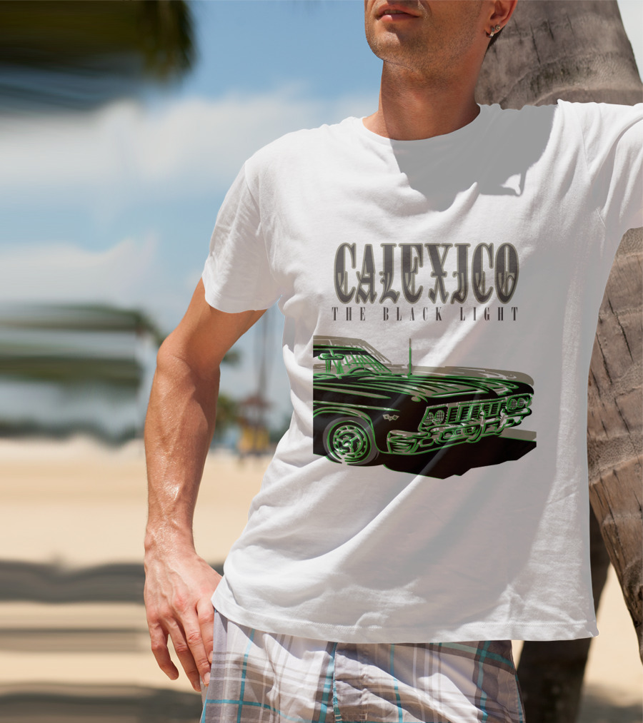 Calexico The Black Light Classic Car T-Shirt