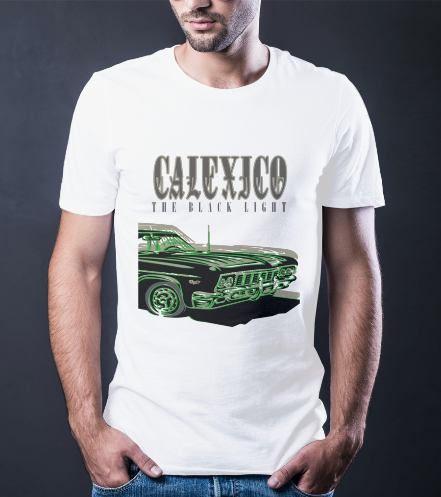 Calexico The Black Light Classic Car T-Shirt