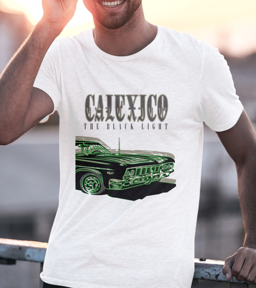 Calexico The Black Light Classic Car T-Shirt