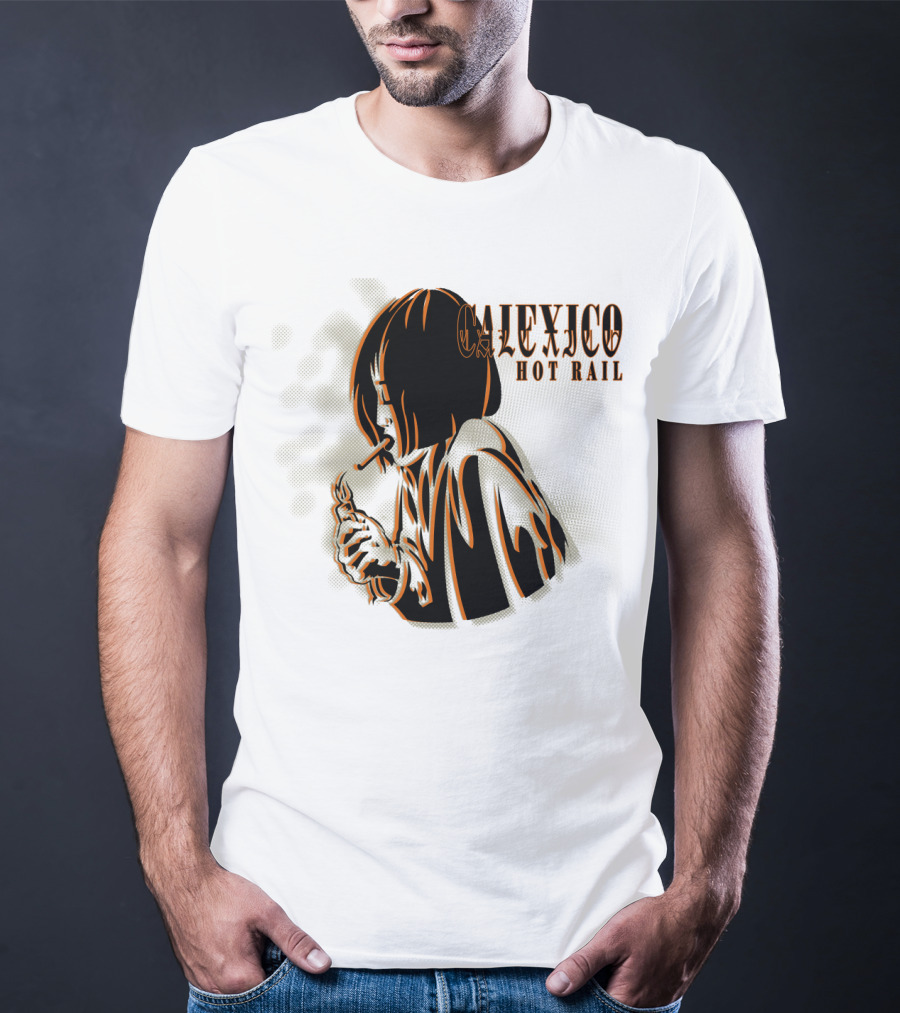 Calexico Hot Rail Smoking Figure T-Shirt