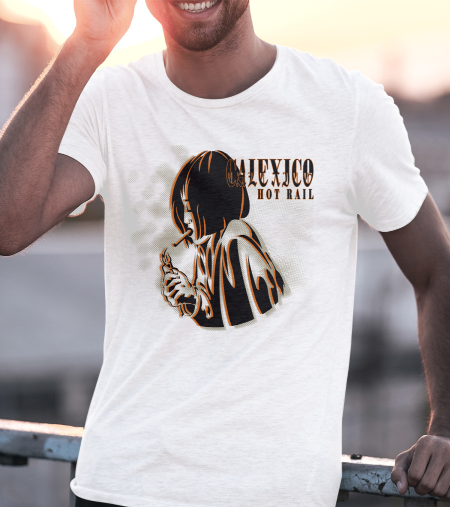Calexico Hot Rail Smoking Figure T-Shirt