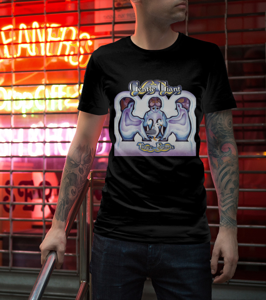 Gentle Giant Three Friends T-Shirt