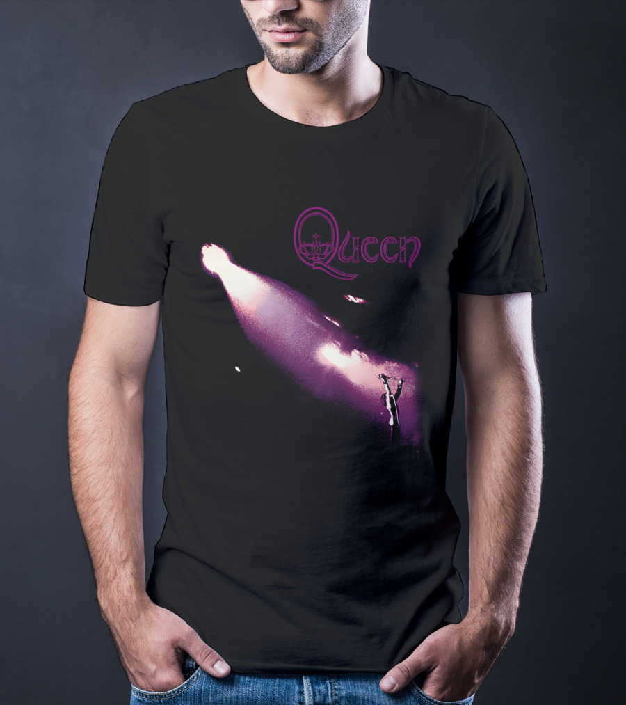 Queen Purple Stage Performance Iconic Band T-Shirt