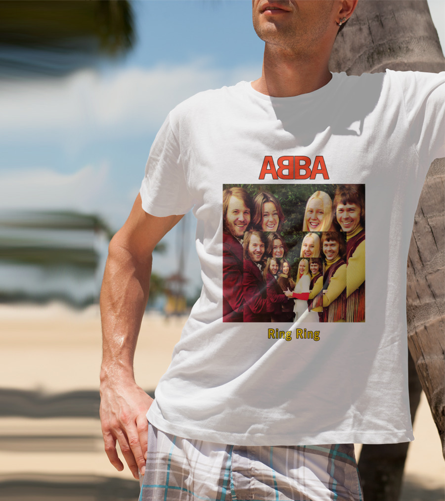 ABBA Ring Ring Album Cover T-Shirt