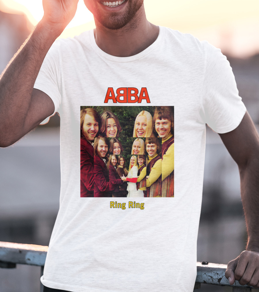 ABBA Ring Ring Album Cover T-Shirt