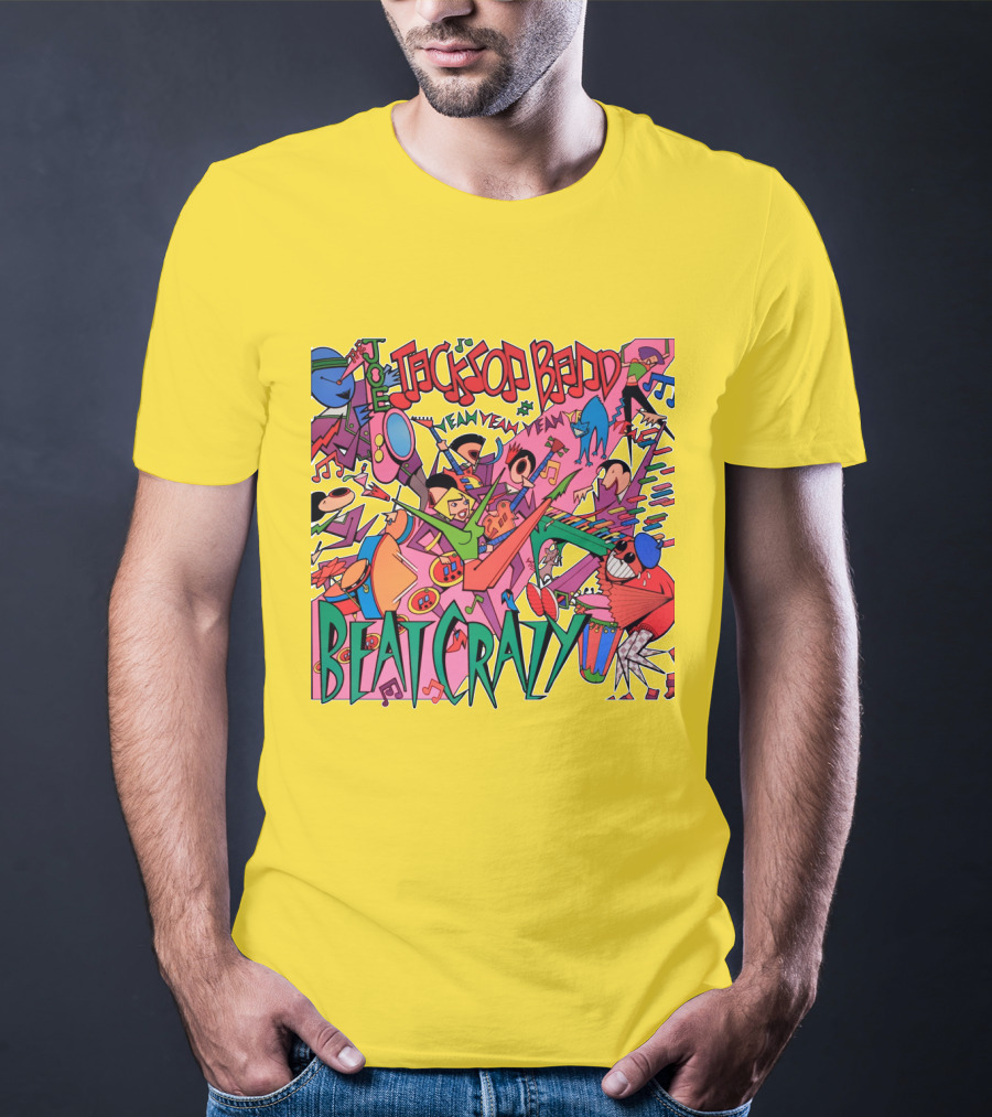 Joe Jackson Band Beat Crazy Colorful Music T-Shirt