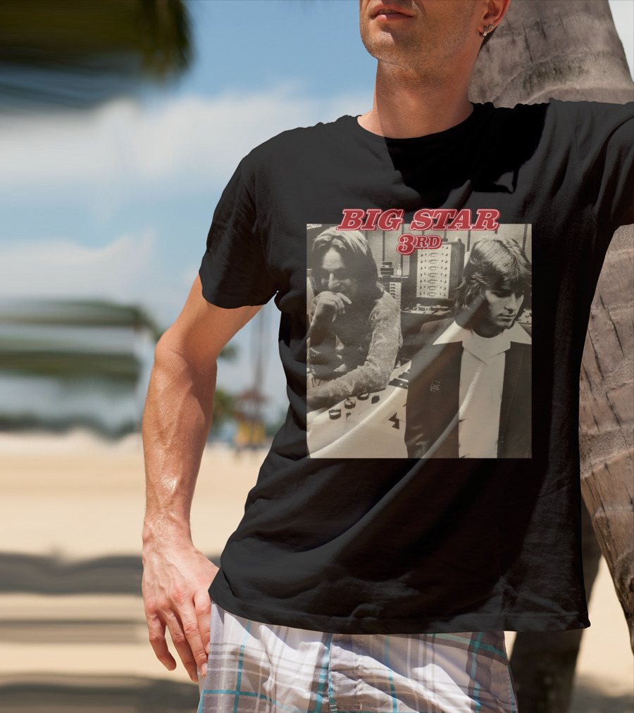 Big Star 3rd Album Cover Retro Music Scene T-Shirt