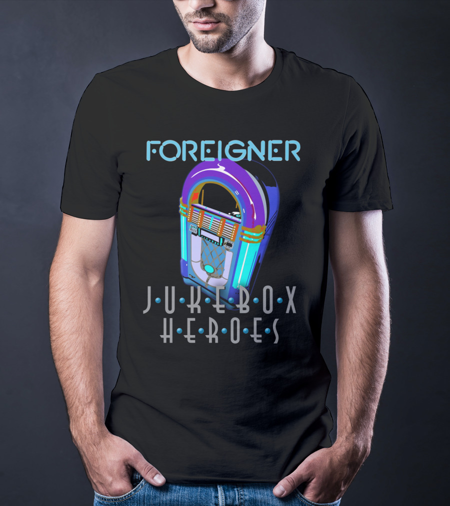 FOREIGNER Jukebox Heroes T-Shirt