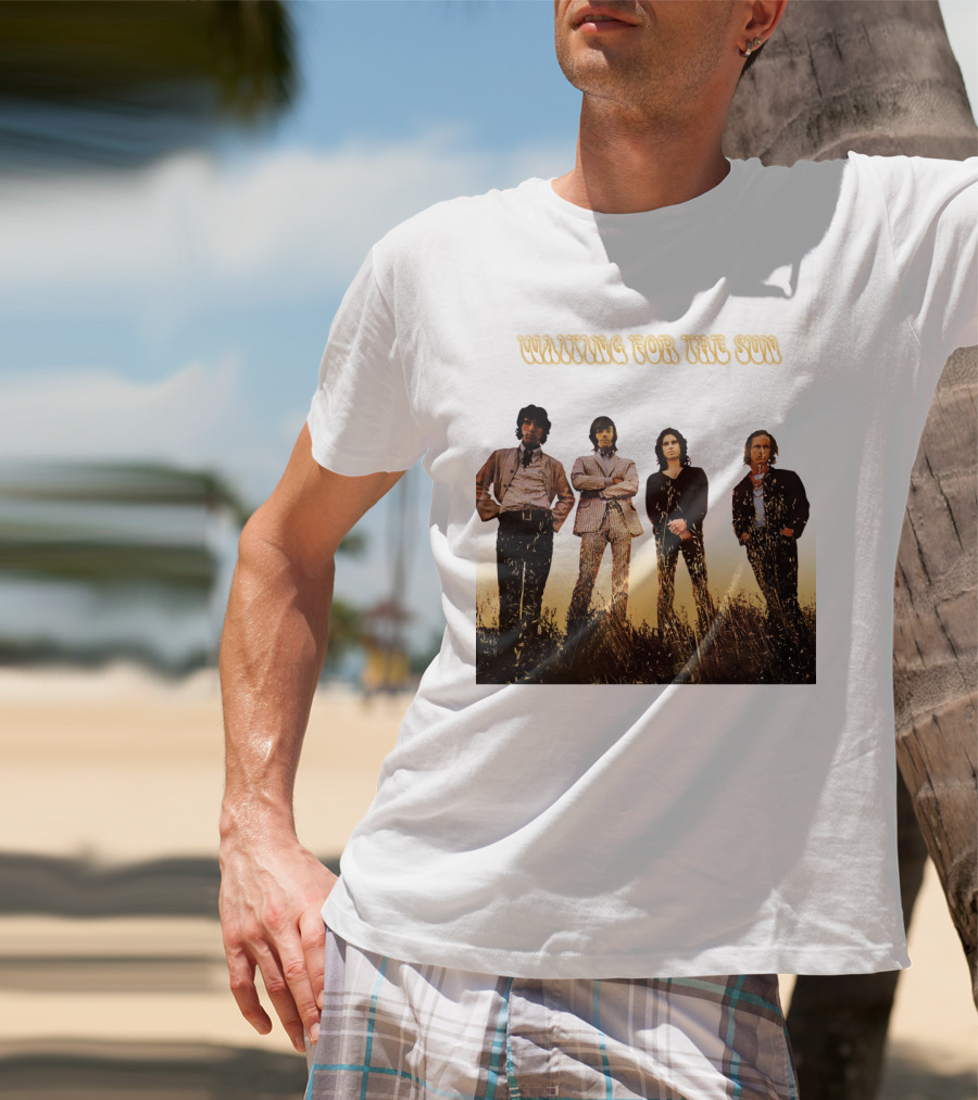 Waiting For The Sun The Doors Band Members T-Shirt