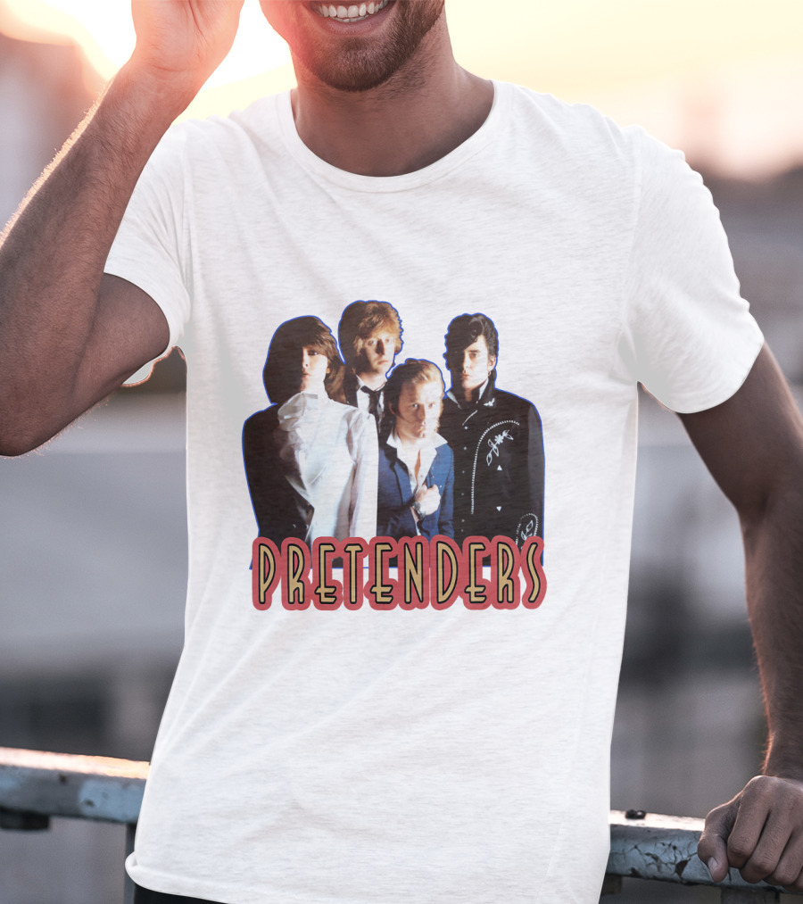 Pretenders Band Group Photo T-Shirt