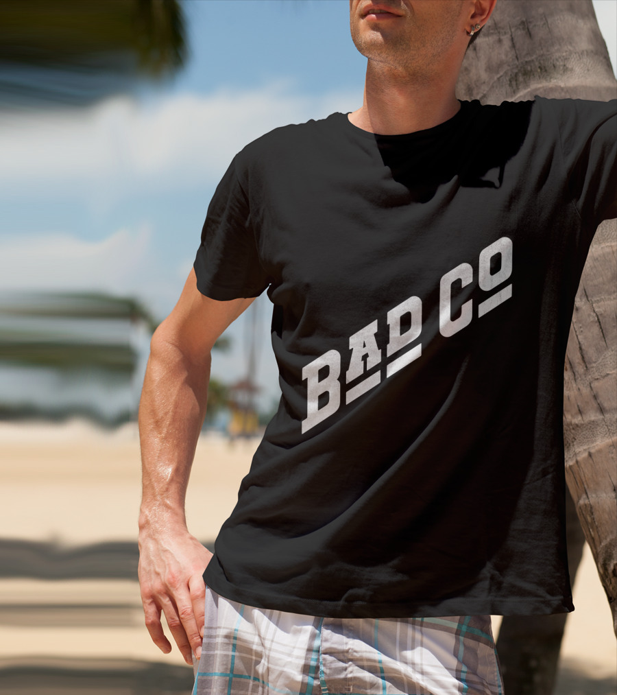 Bad Company Band Logo Classic Text T-Shirt