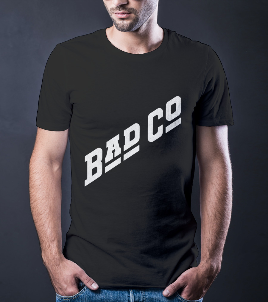 Bad Company Band Logo Classic Text T-Shirt
