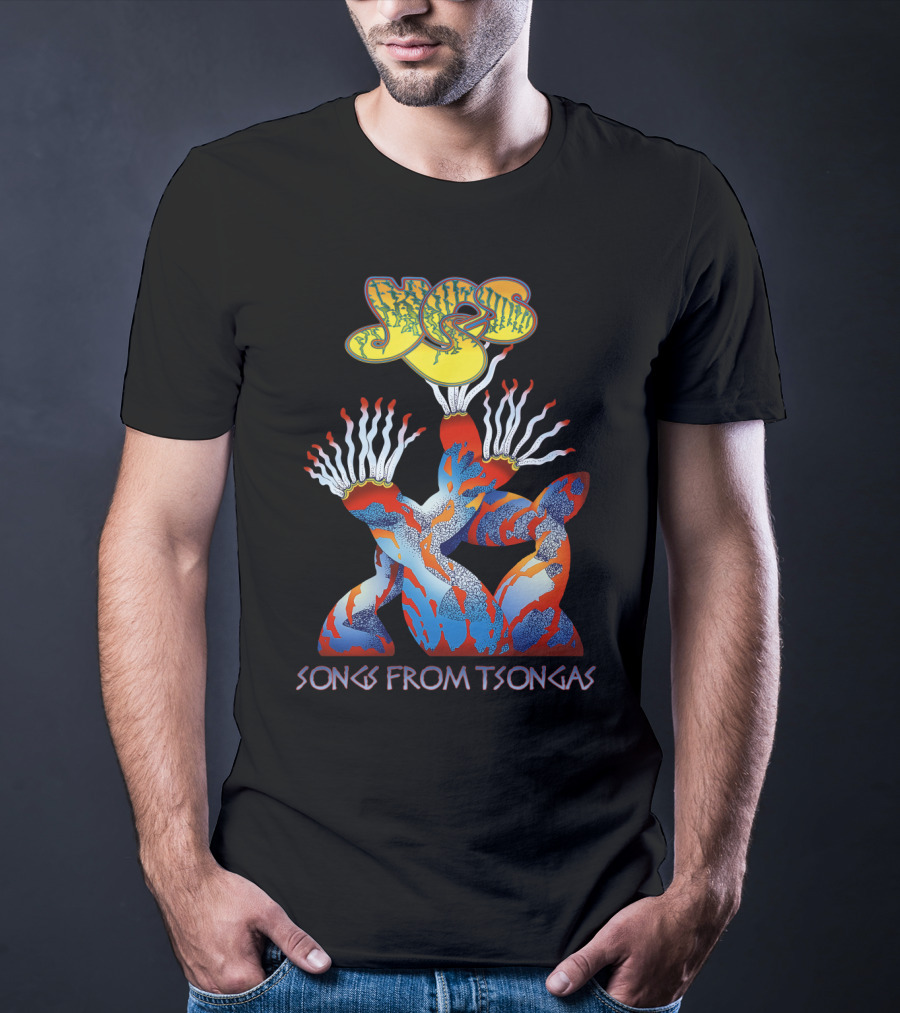 Yes Songs From Tsongas Colorful Abstract T-Shirt
