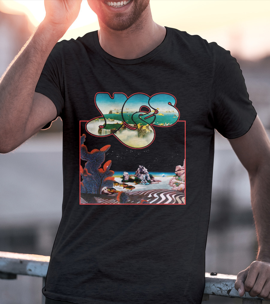 Yes Union Concert Fantasy Landscape T-Shirt