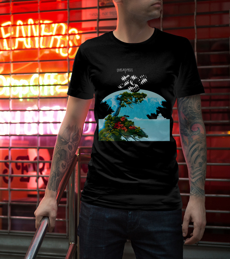 Yes Heaven And Earth Album Cover T-Shirt