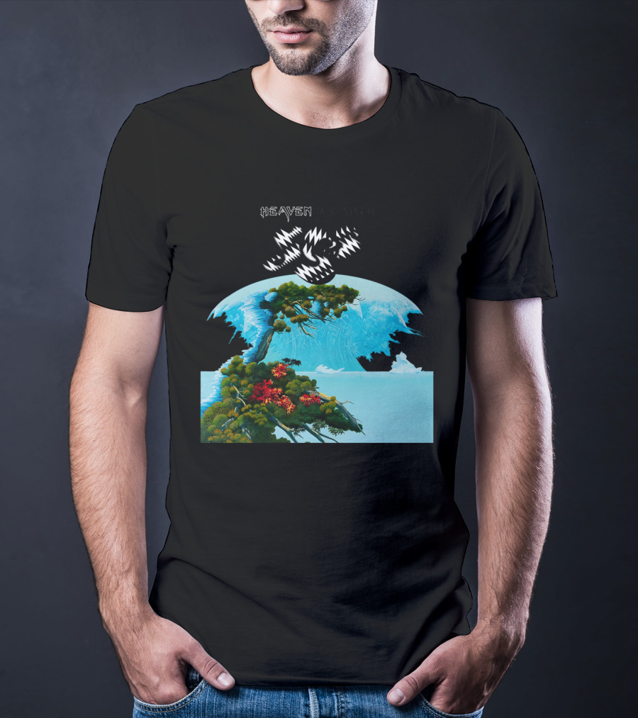 Yes Heaven And Earth Album Cover T-Shirt