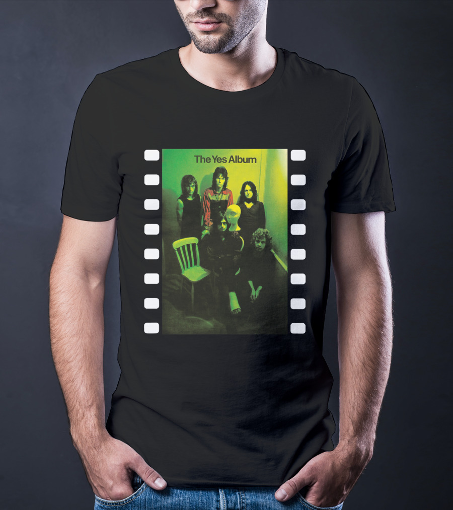 The Yes Album Filmstrip Cover Band Photo T-Shirt