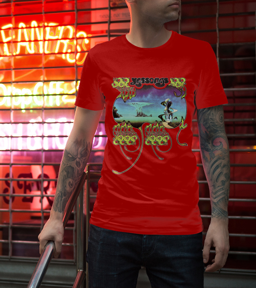 Yes Yessongs Album Artwork Fantasy Landscape T-Shirt