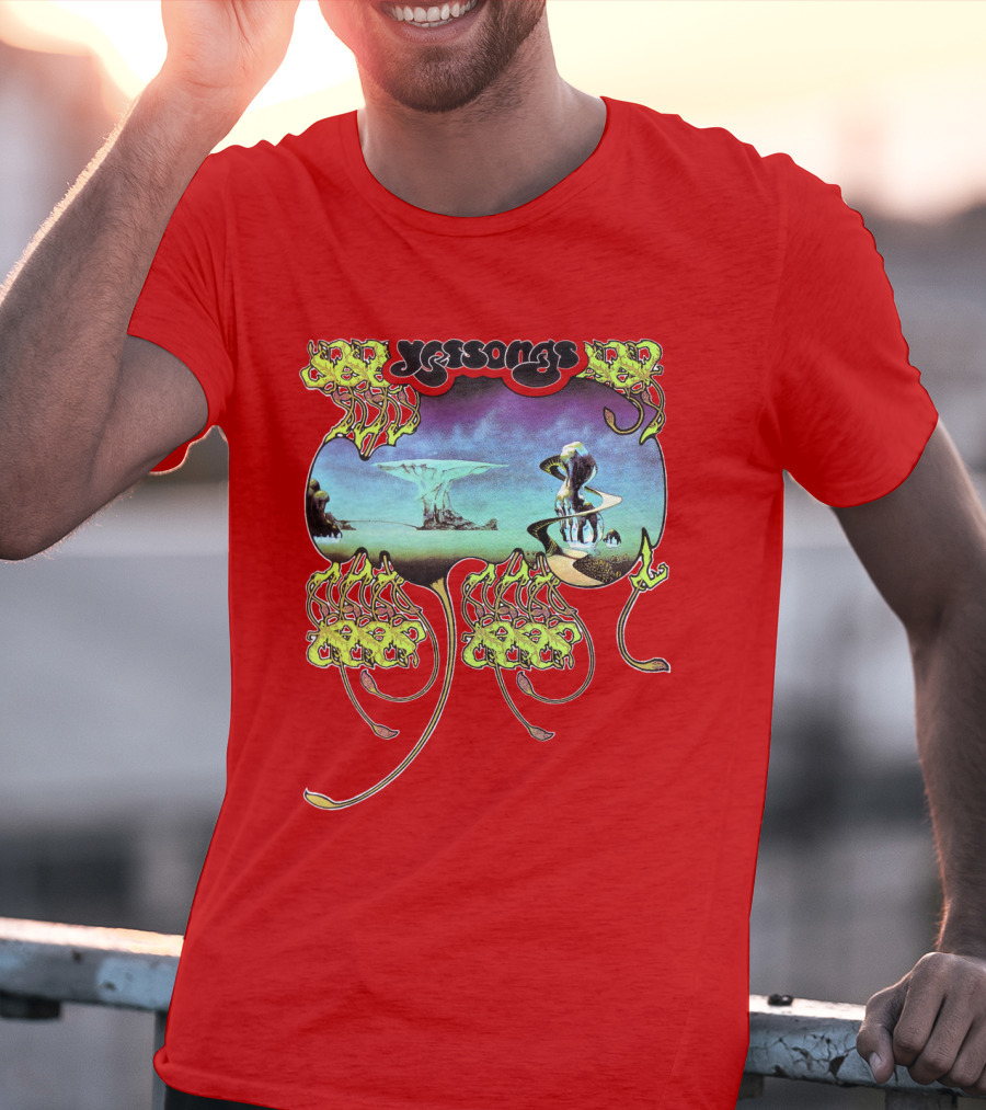 Yes Yessongs Album Artwork Fantasy Landscape T-Shirt
