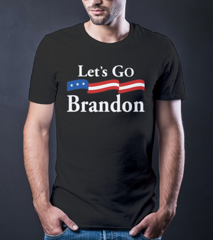 Let's Go Brandon American Flag T-Shirt