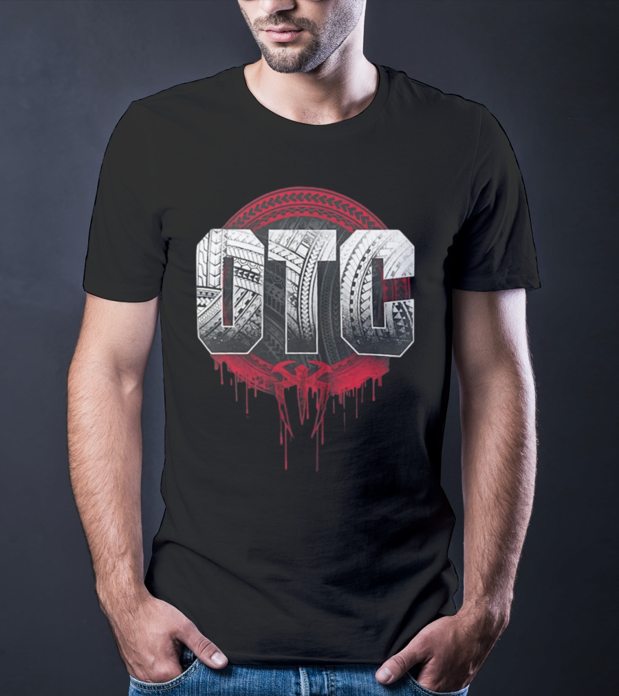 Roman Reigns OTC Tribal Tire T-Shirt