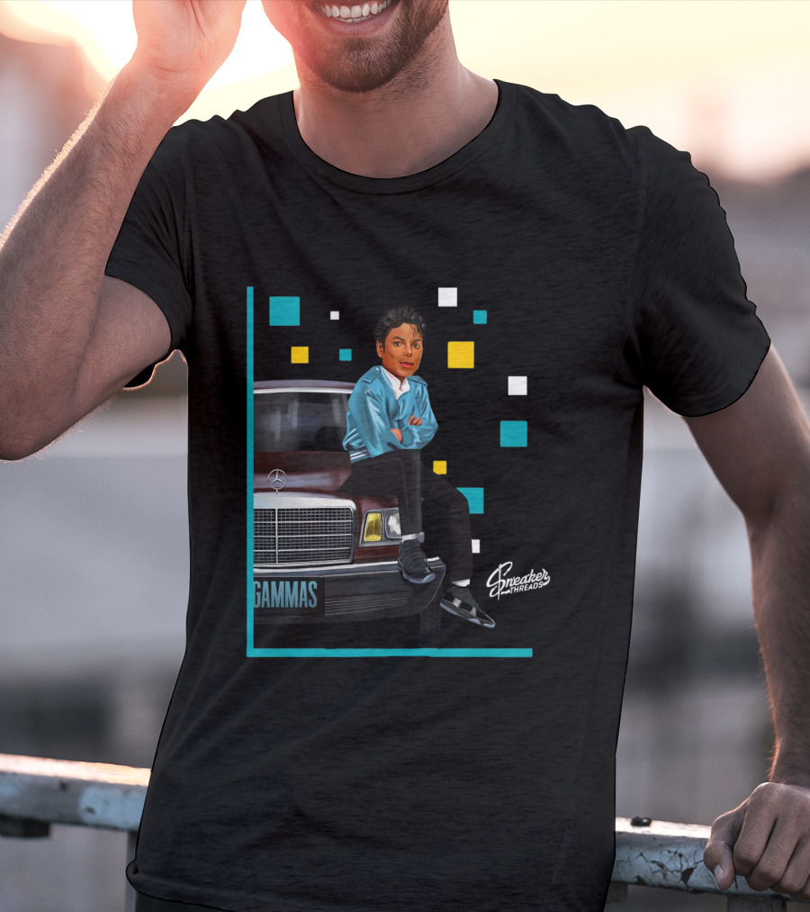 Jordan 11 Gamma Blue Kickin It Gammas T-Shirt