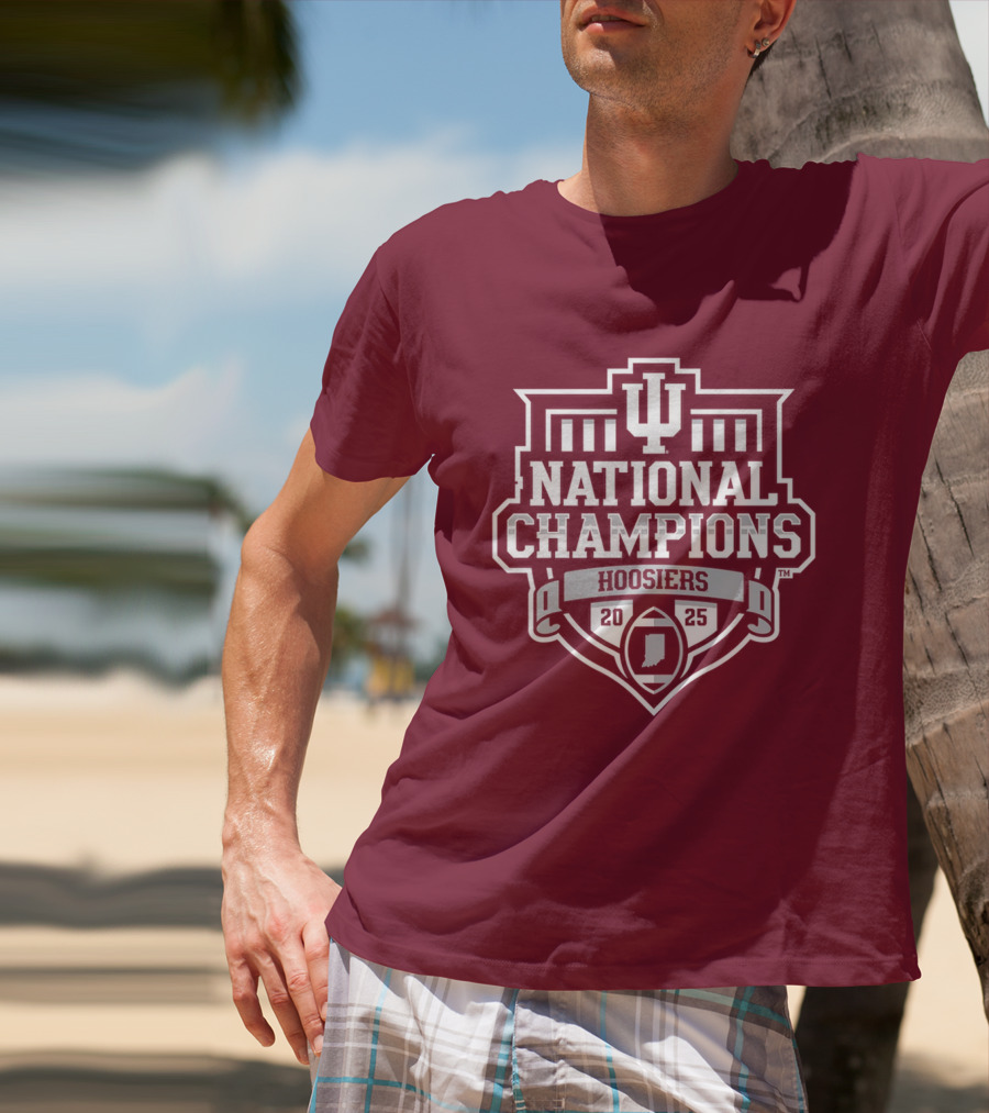 IU National Champions Indiana Hoosiers Football T-Shirt