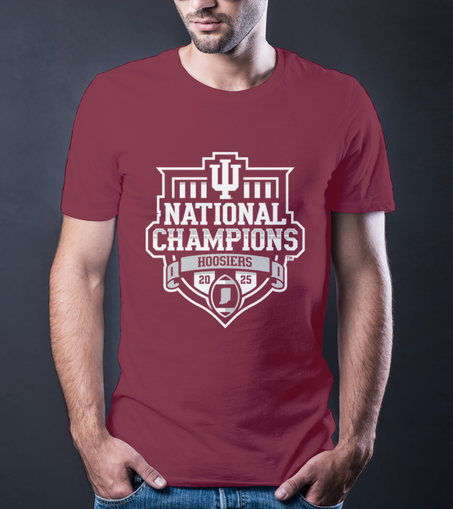 IU National Champions Indiana Hoosiers Football T-Shirt