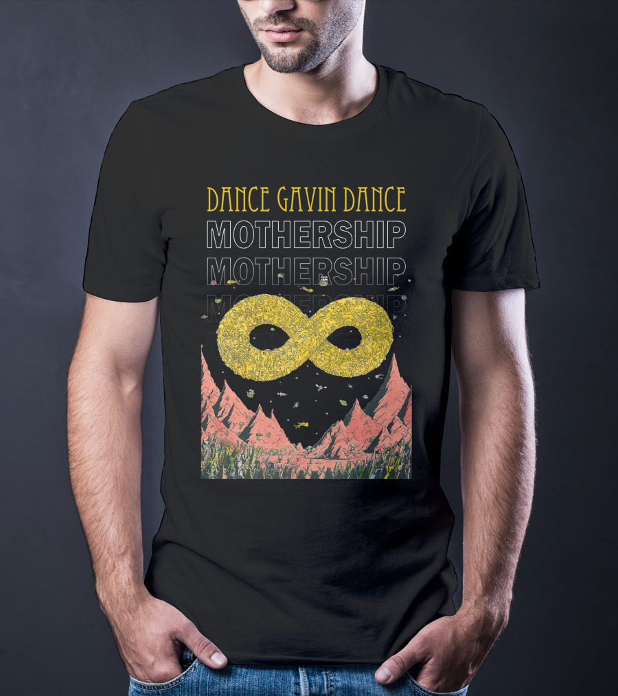 Dance Gavin Dance Mothership Infinity Artwork T-Shirt