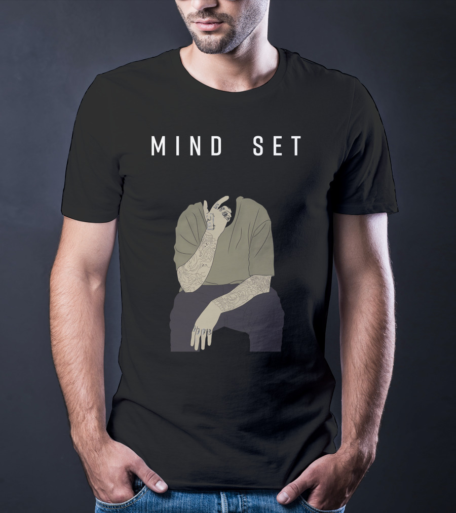 Mind Set Tattoo Art T-Shirt