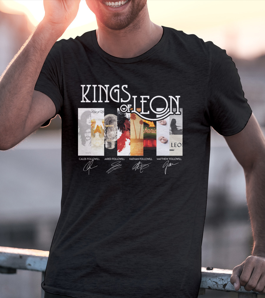 Kings Of Leon Called Followill Signatures T-Shirt