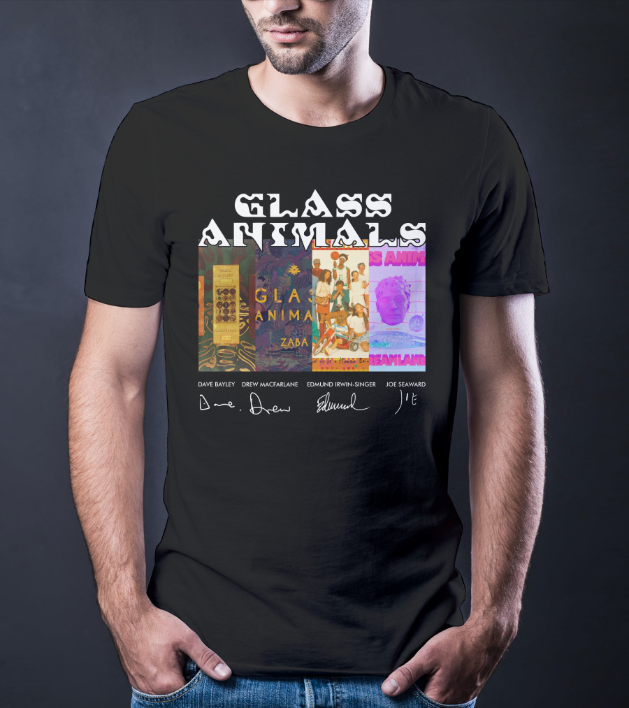Glass Animals Dave Bayley Drew Macfarlane Edmund Irwin-Singer Joe Seaward Zaba Dreamland T-Shirt