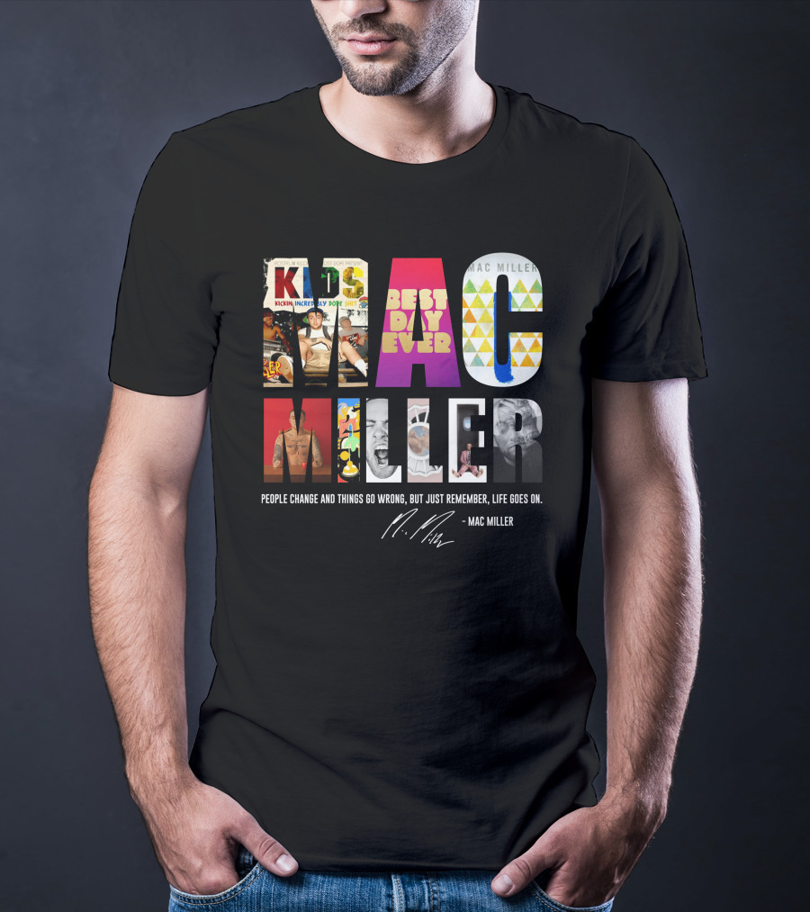 Mac Miller Best Day Ever Kids Poster T-Shirt