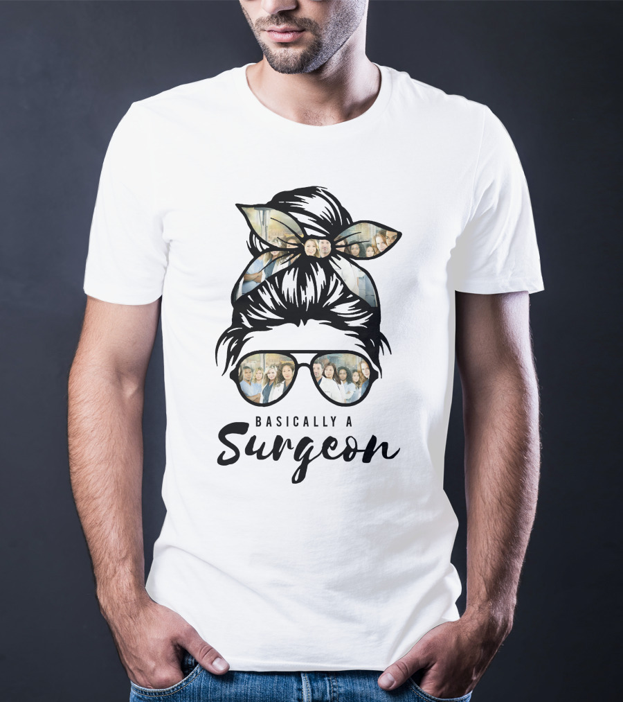 Basic Surgeon Glasses Bandana T-Shirt