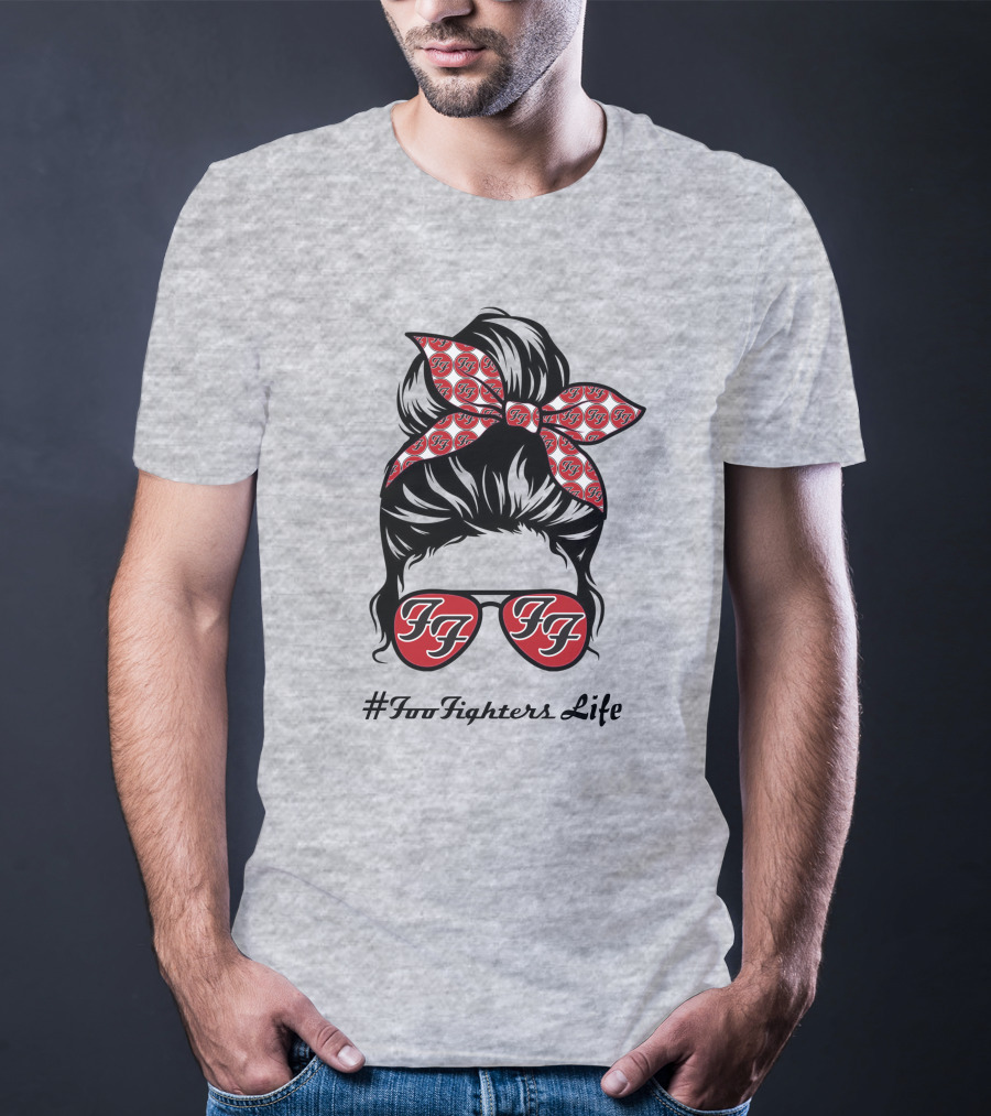 #Foofighterslife Ff Bandana Sunglasses T-Shirt