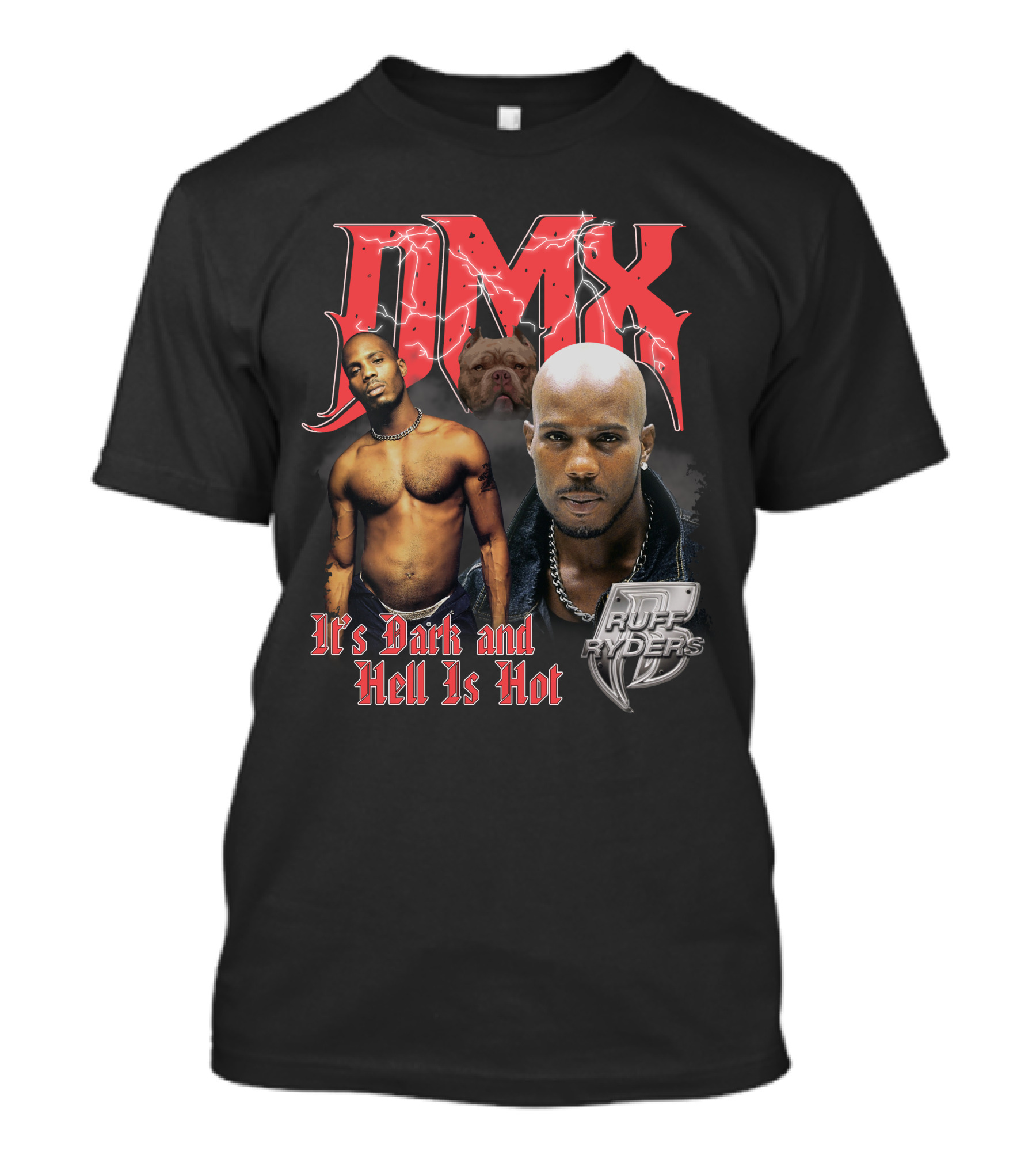 Dmx It's Dark And Hell Is Hot Ruff Ryders T-Shirt