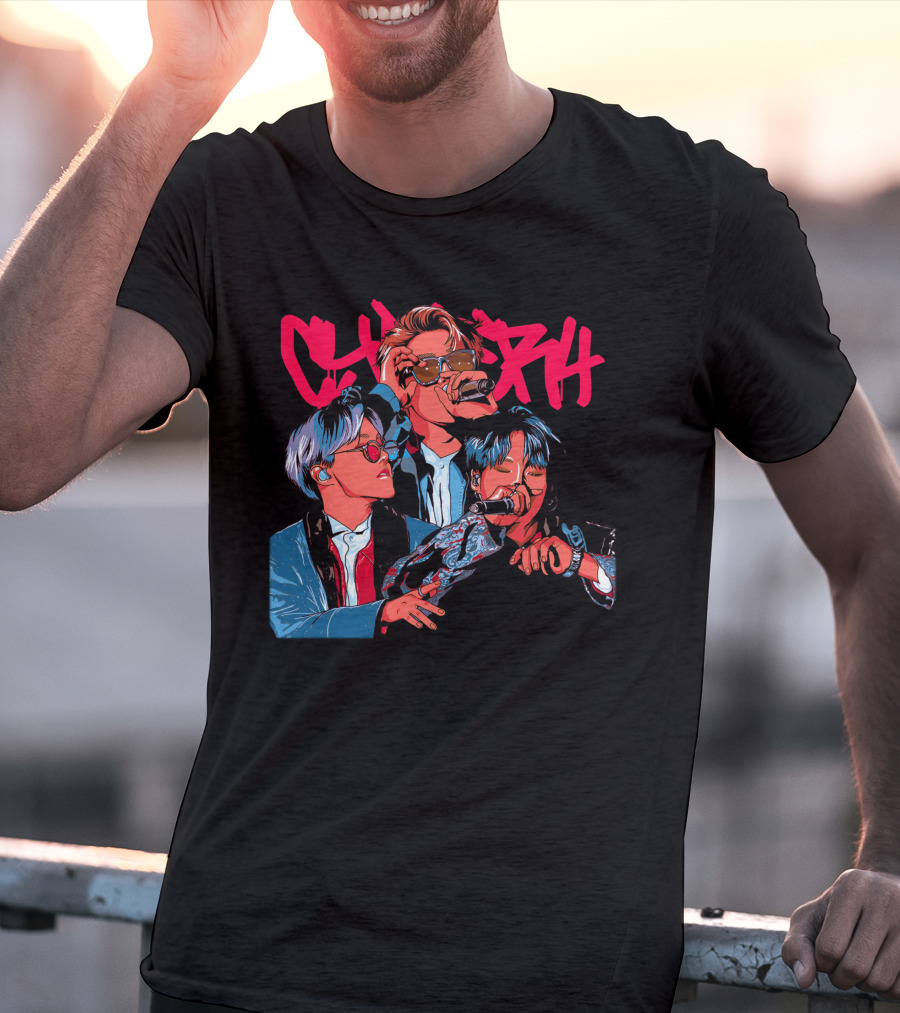 Church Bold Trio Red Sunglasses T-Shirt