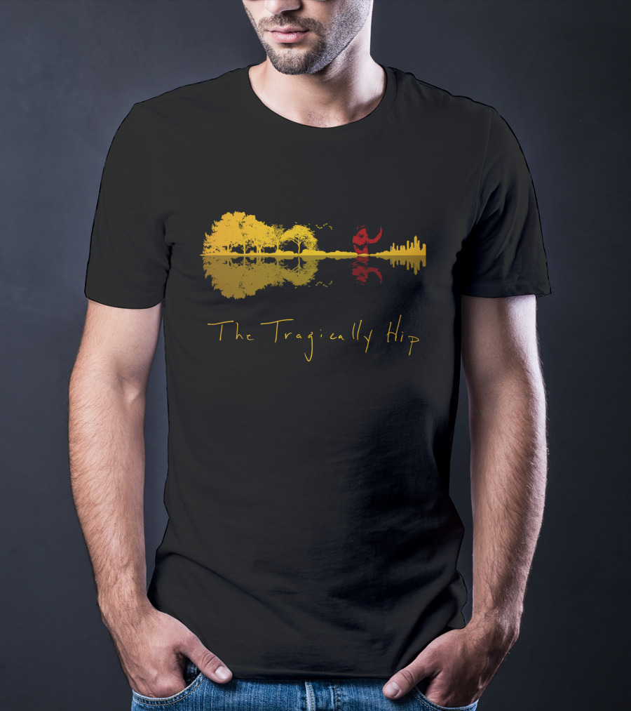 The Tragically Hip Trees And Cityscape Reflection T-Shirt
