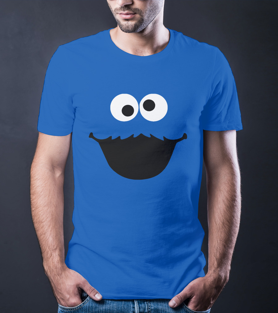 Cookie Monster Face T-Shirt