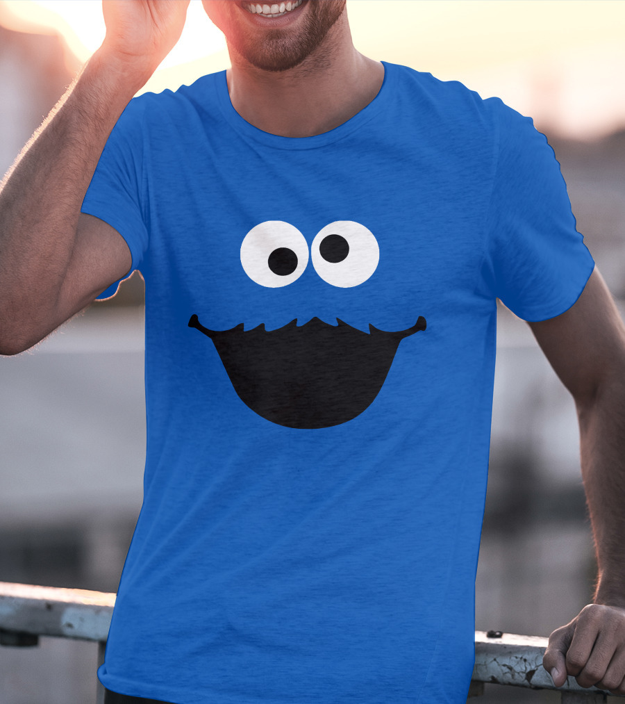 Cookie Monster Face T-Shirt