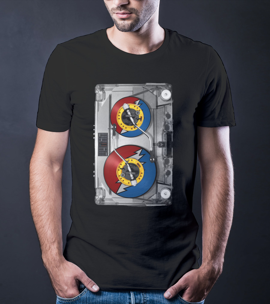 Grateful Dead Cassette Tape Retro Vibe T-Shirt