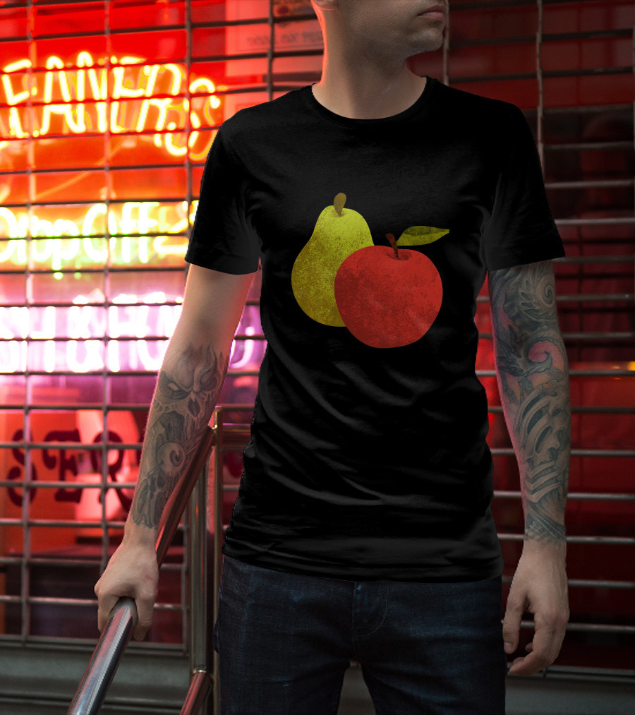 Apple And Pear Fruit Duo 1308025 T-Shirt