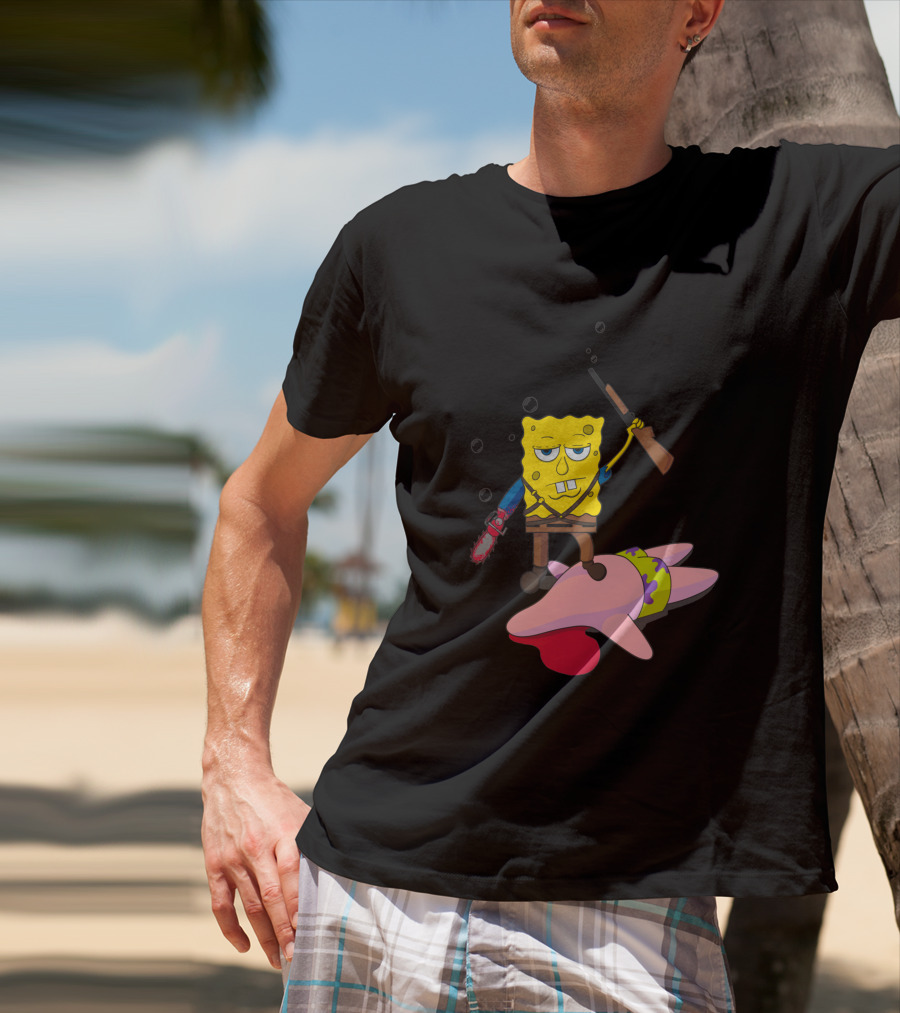 Ash Bob Starfish Hunter Chainsaw Showdown 5409 T-Shirt