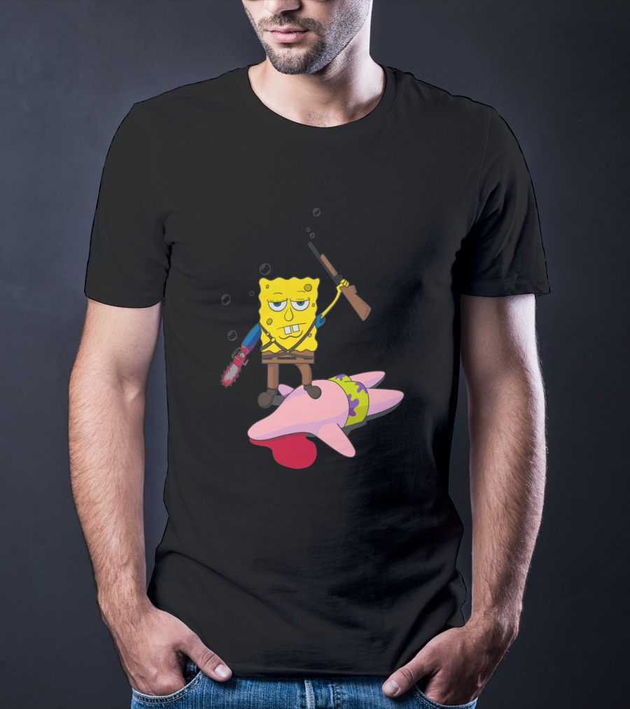 Ash Bob Starfish Hunter Chainsaw Showdown 5409 T-Shirt