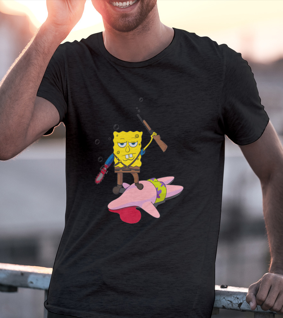 Ash Bob Starfish Hunter Chainsaw Showdown 5409 T-Shirt