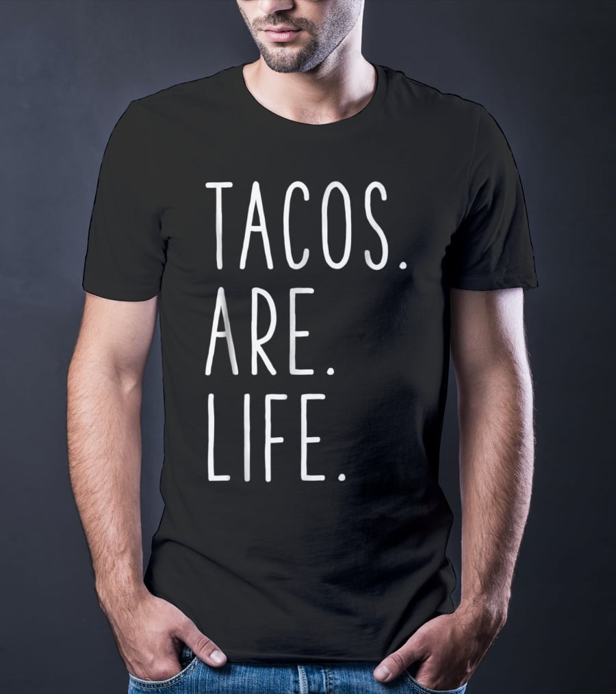 Tacos Are Life Cinco De Mayo Kids Taco T-Shirt