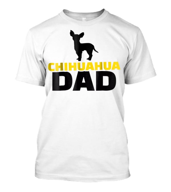 Chihuahua Dad Silhouette T-Shirt