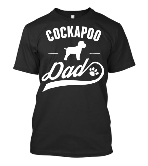 Cockapoo Dog Dad Lover Owner Paw T-Shirt