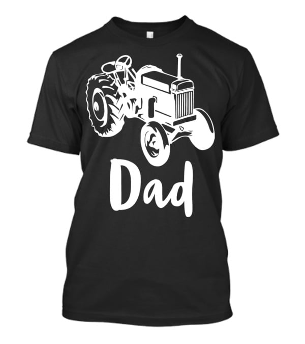 Dad Farm Tractor Dad Farmer Farming 55 T-Shirt
